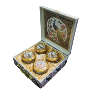 4 jar mdf box